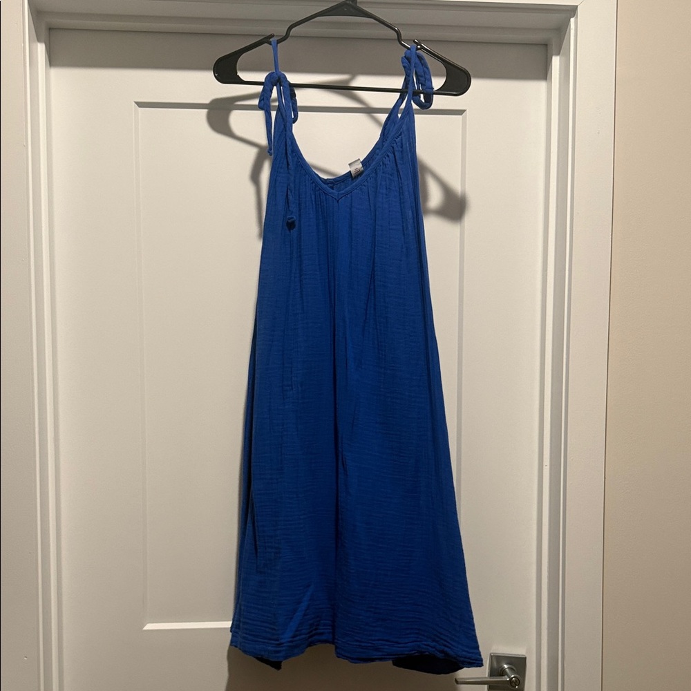 Old Navy Women's Vibrant Blue Mini Dress